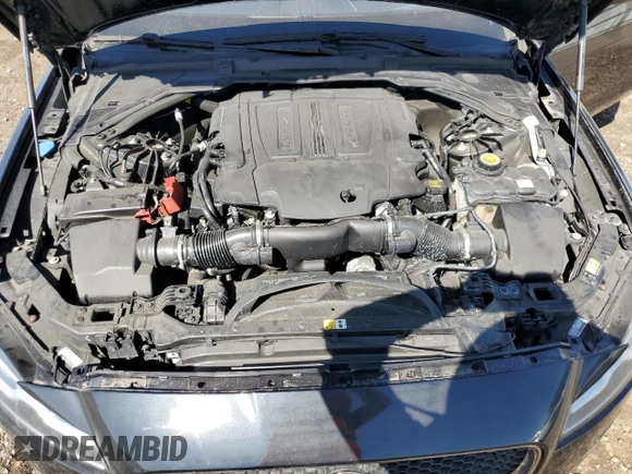 2017 Jaguar XF 35t Premium with VIN SAJBD4BV0HCY43592, listed as a Copart auction lot 77621094 with 51,753 mi miles and Salvage Title. Bid and sale history available at carsss.com. Image 11.