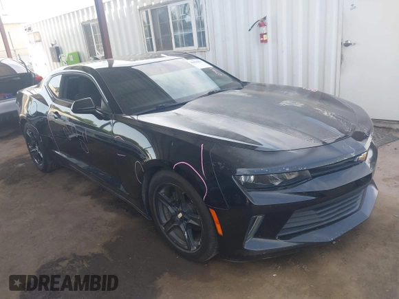 2016 Chevrolet Camaro 1LT with VIN 1G1FB1RS1G0141953, listed as a IAAI auction lot 42064827 with 107,336 mi miles. Bid and sale history available at carsss.com. Image 1.