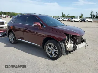 2014 Lexus RX 350 with VIN 2T2ZK1BAXEC135394, listed as a Copart auction lot 62964155 with 86,568 mi miles and Salvage title. Bid and sale history available at DreamBid. Image 4.