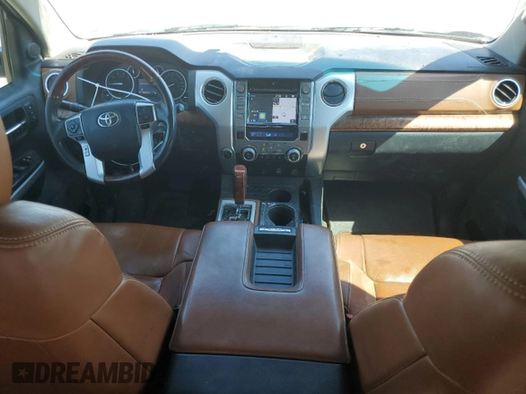 2016 Toyota Tundra 4WD Truck Platinum with VIN 5TFAW5F11GX570994, listed as a Copart auction lot 71259634 with 199,537 mi miles and Salvage Title. Bid and sale history available at carsss.com. Image 8.