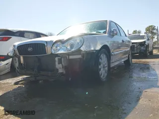2004 Hyundai Sonata GLS with VIN KMHWF35H34A927160, listed as a IAAI auction lot 41501272 with 97,181 mi miles. Bid and sale history available at carsss.com. Image 22.