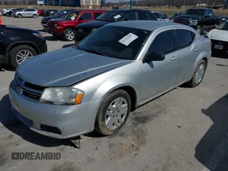 2012 Dodge Avenger SE with VIN 1C3CDZAB6CN171367, listed as a IAAI auction lot 41743381 with 145,303 mi miles and . Bid and sale history available at DreamBid. Image 2.