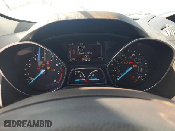 2017 Ford Escape S z VIN 1FMCU0F76HUD94965, wystawiony jako Copart lot #61836265 z przebiegiem 124 771 mil mil oraz Szkoda całkowita • Salvage title. Historia ofert i sprzedaży dostępna na DreamBid. Obrazek 9.