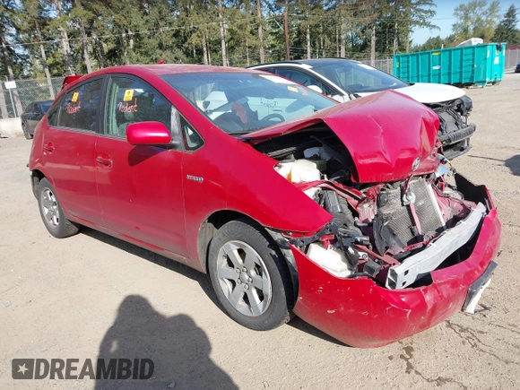 2008 Toyota Prius z VIN JTDKB20U183458769, wystawiony jako IAAI lot #42032392 z przebiegiem Nie podano mil oraz . Historia ofert i sprzedaży dostępna na DreamBid. Obrazek 1.