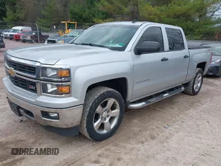 2014 Chevrolet Silverado 1500 LT with VIN 3GCUKREH3EG235137, listed as a IAAI auction lot 42134613 with 191,347 mi miles. Bid and sale history available at carsss.com. Image 22.