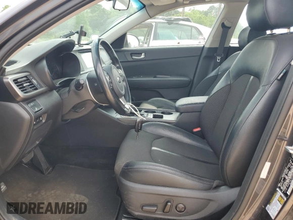 2018 Kia Optima LX with VIN 5XXGT4L33JG210174, listed as a Copart auction lot 54715425 with 150,023 mi miles and Salvage title. Bid and sale history available at DreamBid. Image 7.