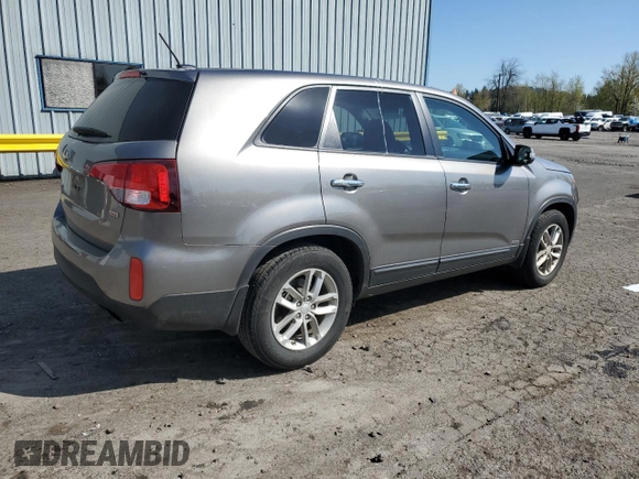 2014 Kia Sorento LX with VIN 5XYKTCA63EG545972, listed as a Copart auction lot 49172944 with 97,456 mi miles and Salvage Title. Bid and sale history available at carsss.com. Image 3.
