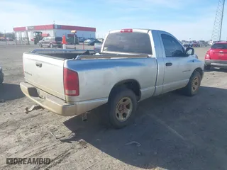 2003 Dodge Ram 1500 ST with VIN 1D7HA16K43J619896, listed as a IAAI auction lot 41800399 with 198,812 mi miles. Bid and sale history available at carsss.com. Image 4.