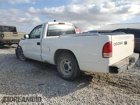 2002 Dodge Dakota with VIN 1B7FL16X22S676436, listed as a Copart auction lot 78075154 with 125,518 mi miles and Salvage Title. Bid and sale history available at DreamBid. Image 2.