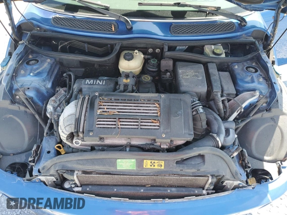 2006 MINI Convertible S with VIN WMWRH33566TK58973, listed as a Copart auction lot 51295575 with Not provided miles and Salvage title. Bid and sale history available at DreamBid. Image 11.