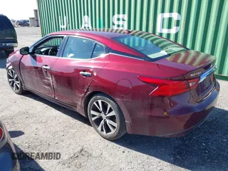 2017 Nissan Maxima SL with VIN 1N4AA6AP8HC433839, listed as a IAAI auction lot 41482453 with 109,869 mi miles and . Bid and sale history available at DreamBid. Image 3.