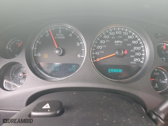 2012 Chevrolet Silverado 1500 LTZ with VIN 3GCPKTE71CG203852, listed as a Copart auction lot 46737545 with 224,963 mi miles and Salvage Title. Bid and sale history available at carsss.com. Image 9.