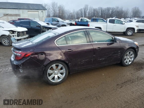2017 Buick Regal Premium II with VIN 2G4GR5GX0H9141362, listed as a Copart auction lot 85483904 with 127,797 mi miles and Clean Title. Bid and sale history available at carsss.com. Image 3.