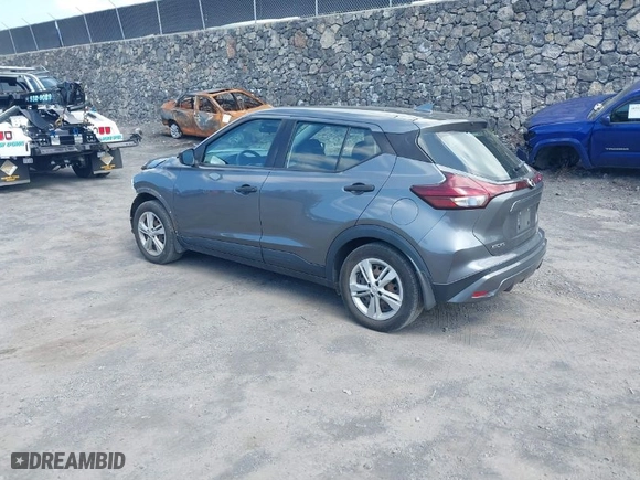 2021 Nissan Kicks S with VIN 3N1CP5BV5ML542866, listed as a IAAI auction lot 41536610 with 70,766 mi miles. Bid and sale history available at carsss.com. Image 3.