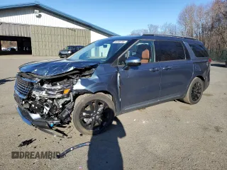 2024 Kia Carnival SX Prestige with VIN KNDNE5H32R6324421, listed as a Copart auction lot 50788755 with 22,155 mi miles and Salvage Title. Bid and sale history available at carsss.com. Image 1.