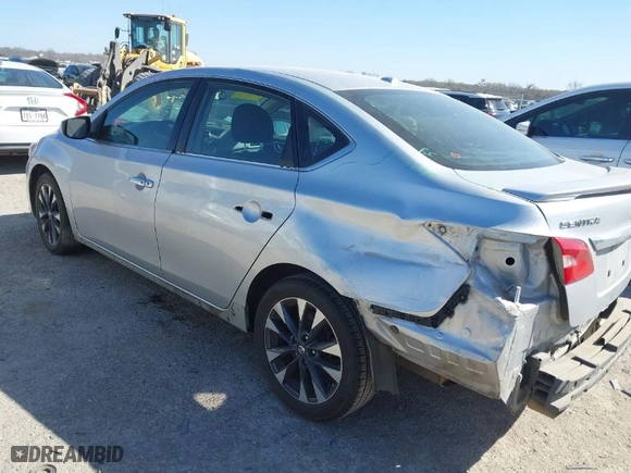 2017 Nissan Sentra SV with VIN 3N1AB7AP2HY220618, listed as a IAAI auction lot 41837389 with 135,199 mi miles. Bid and sale history available at carsss.com. Image 3.