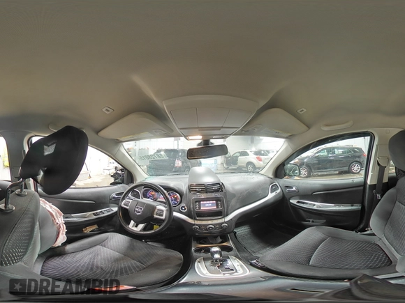 2018 Dodge Journey SE with VIN 3C4PDCAB4JT443325, listed as a Copart auction lot 88728015 with 98,387 mi miles and Non Repairable. Bid and sale history available at carsss.com. Image 14.