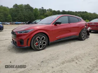 2022 Ford Mustang Mach-E GT с VIN 3FMTK4SEXNMA04998, выставлен на аукционе Copart как лот 59617415 с пробегом 12 065 миль миль и Списание • Salvage title. История ставок и продаж доступна на DreamBid. Изображение 1.