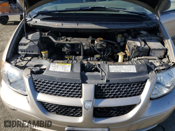 2002 Dodge Caravan EX with VIN 2B8GP74L72R693158, listed as a Copart auction lot 46673595 with 181,451 mi miles and Salvage Title. Bid and sale history available at carsss.com. Image 12.