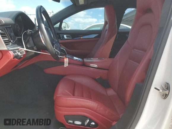 2018 Porsche Panamera 4S Executive with VIN WP0BB2A76JL165237, listed as a Copart auction lot 87572395 with 34,884 mi miles and Salvage Title. Bid and sale history available at DreamBid. Image 7.