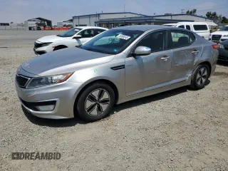 2013 Kia Optima EX with VIN KNAGM4AD1D5045806, listed as a Copart auction lot 59898245 with 209,086 mi miles and Salvage title. Bid and sale history available at DreamBid. Image 1.