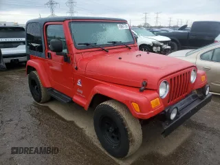 2003 Jeep Wrangler X z VIN 1J4FA39S73P355945, wystawiony jako Copart lot #43667775 z przebiegiem 123 823 mil mil oraz Czysty tytuł • Clean title. Historia ofert i sprzedaży dostępna na DreamBid. Obrazek 4.