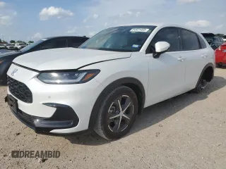 2023 Honda HR-V EX-L z VIN 3CZRZ1H79PM734626, wystawiony jako Copart lot #54931455 z przebiegiem 16 285 mil mil oraz Szkoda całkowita • Salvage title. Historia ofert i sprzedaży dostępna na DreamBid. Obrazek 1.
