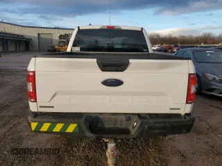 2020 Ford F-150 with VIN 1FTEW1P41LKF21496, listed as a Copart auction lot 81528664 with Not provided miles and Salvage title. Bid and sale history available at DreamBid. Image 6.