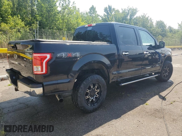 2015 Ford F-150 XLT with VIN 1FTEW1EG0FFB81767, listed as a Copart auction lot 66029095 with 211,300 mi miles and Clean title. Bid and sale history available at DreamBid. Image 3.