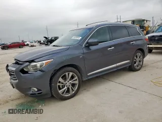 2014 Infiniti QX60 with VIN 5N1AL0MN4EC540308, listed as a Copart auction lot 54435045 with 140,454 mi miles and Salvage Title. Bid and sale history available at carsss.com. Image 1.