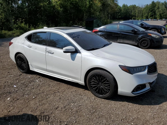 2020 Acura TLX w/Technology Pkg with VIN 19UUB3F49LA800223, listed as a Copart auction lot 68310694 with 0 mi miles and Clean Title. Bid and sale history available at carsss.com. Image 4.