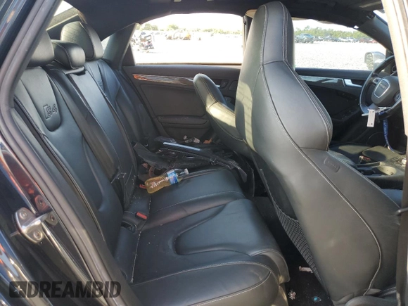 2012 Audi S4 Premium Plus with VIN WAUBGAFL2CA073992, listed as a Copart auction lot 53478355 with 116,406 mi miles and Salvage Title. Bid and sale history available at carsss.com. Image 11.