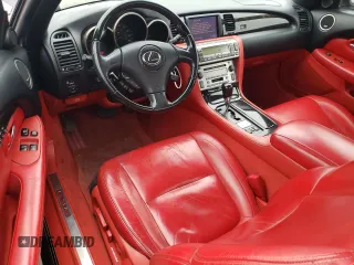 2005 Lexus SC 430 z VIN JTHFN48Y650061629, wystawiony jako Copart lot #52024015 z przebiegiem 121 450 mil mil oraz Szkoda całkowita • Salvage title. Historia ofert i sprzedaży dostępna na DreamBid. Obrazek 8.