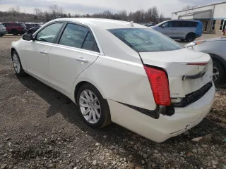 2014 Cadillac CTS Sedan RWD with VIN 1G6AP5SXXE0186731, listed as a Copart auction lot 50294055 with 116,895 mi miles and Salvage Title. Bid and sale history available at carsss.com. Image 2.