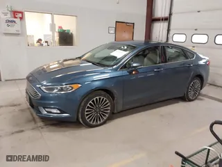 2018 Ford Fusion Titanium with VIN 3FA6P0D97JR271966, listed as a IAAI auction lot 41722535 with 118,304 mi miles. Bid and sale history available at carsss.com. Image 2.