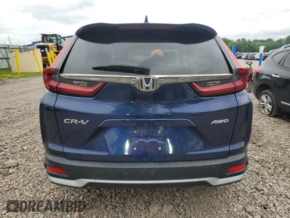 2020 Honda CR-V EX-L with VIN 2HKRW2H87LH633954, listed as a Copart auction lot 62471655 with 79,327 mi miles and Salvage title. Bid and sale history available at DreamBid. Image 6.