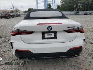 2022 BMW 4 Series M440i with VIN WBA53AT06NCK03623, listed as a Copart auction lot 62363465 with Not provided miles and Salvage title. Bid and sale history available at DreamBid. Image 6.