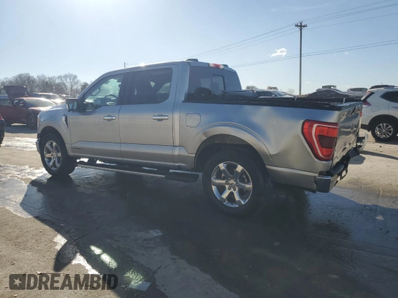 2021 Ford F-150 XL with VIN 1FTFW1CD8MFB06471, listed as a Copart auction lot 46922515 with 44,790 mi miles and Salvage title. Bid and sale history available at DreamBid. Image 2.