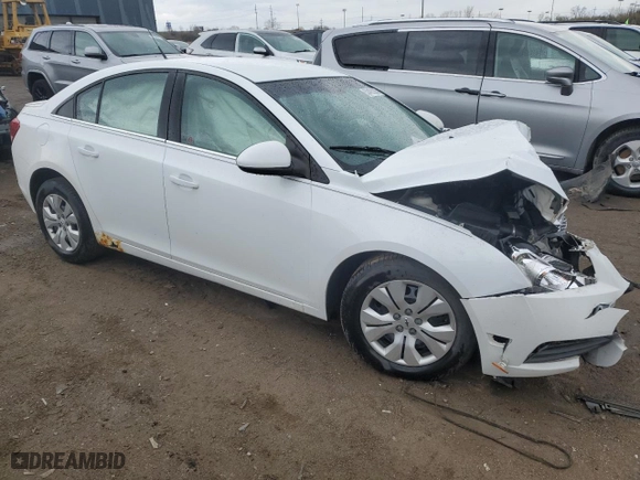 2013 Chevrolet Cruze 1LT with VIN 1G1PC5SB5D7276049, listed as a Copart auction lot 53455265 with 108,285 mi miles and Clean Title. Bid and sale history available at carsss.com. Image 4.