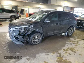 2018 Hyundai Tucson SEL Plus with VIN KM8J33A40JU722637, listed as a Copart auction lot 46035195 with 90,319 mi miles and Salvage Title. Bid and sale history available at carsss.com. Image 1.