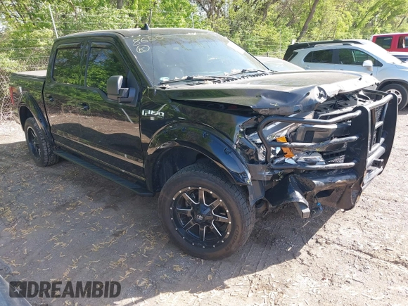 2018 Ford F-150 XL with VIN 1FTEW1E50JKF96277, listed as a IAAI auction lot 42130253 with 63,374 mi miles and . Bid and sale history available at DreamBid. Image 1.