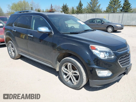 2016 Chevrolet Equinox LTZ z VIN 2GNFLGEK8G6288671, wystawiony jako IAAI lot #42220704 z przebiegiem 91 606 mil mil oraz . Historia ofert i sprzedaży dostępna na DreamBid. Obrazek 1.