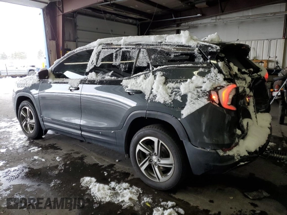2018 GMC Terrain SLT with VIN 3GKALVEV5JL344414, listed as a Copart auction lot 86756034 with 153,435 mi miles and Salvage Title. Bid and sale history available at DreamBid. Image 2.