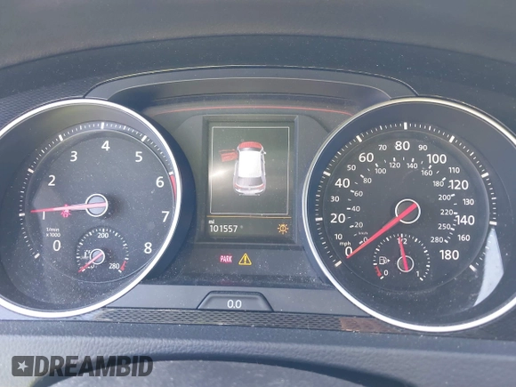 2016 Volkswagen Golf GTI SE with VIN 3VW4T7AU7GM049221, listed as a IAAI auction lot 41758524 with 101,557 mi miles. Bid and sale history available at carsss.com. Image 7.