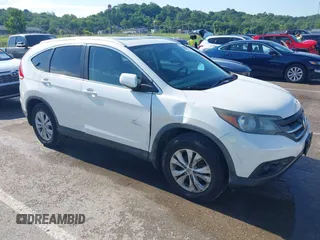 2013 Honda CR-V EX-L z VIN 5J6RM4H75DL039055, wystawiony jako IAAI lot #42368428 z przebiegiem 156 419 mil mil oraz . Historia ofert i sprzedaży dostępna na DreamBid. Obrazek 1.