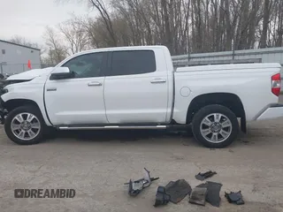 2017 Toyota Tundra Platinum with VIN 5TFGW5F17HX214500, listed as a IAAI auction lot 42103903 with 76,775 mi miles and . Bid and sale history available at DreamBid. Image 15.