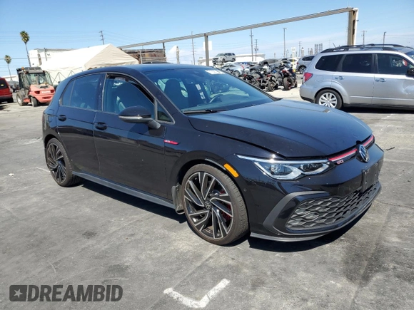 2022 Volkswagen Golf GTI Autobahn with VIN WVW587CD9NW206492, listed as a Copart auction lot 71097764 with 32,074 mi miles and Salvage Title. Bid and sale history available at carsss.com. Image 4.