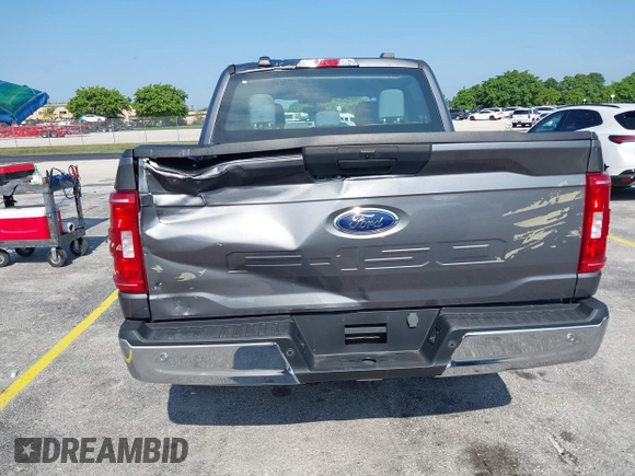 2023 Ford F-150 XL with VIN 1FTEW1C55PKD33889, listed as a IAAI auction lot 42334571 with 41,054 mi miles and . Bid and sale history available at DreamBid. Image 6.