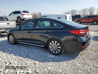 2015 Hyundai Sonata Sport with VIN 5NPE34AF9FH093247, listed as a Copart auction lot 47123355 with 106,105 mi miles and Clean title. Bid and sale history available at DreamBid. Image 2.
