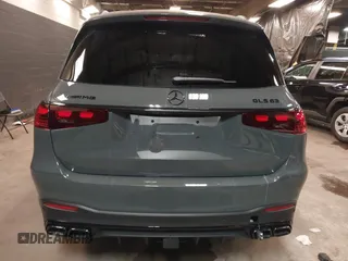 2025 Mercedes-Benz GLS 63 AMG with VIN 4JGFF8KE2SB318849, listed as a IAAI auction lot 41427082 with 442 mi miles and . Bid and sale history available at DreamBid. Image 16.